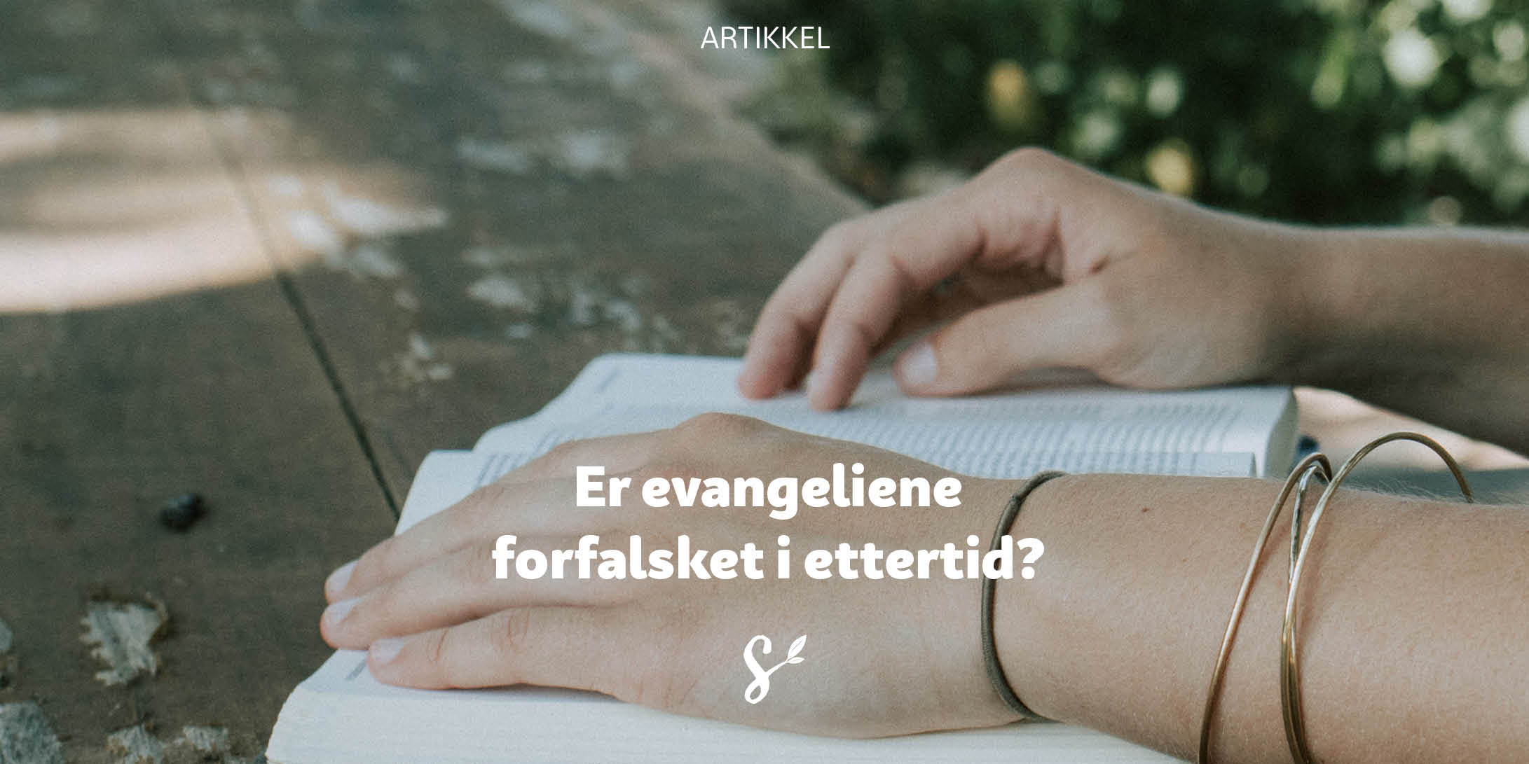 Er evangeliene forfalsket - tittelbilde