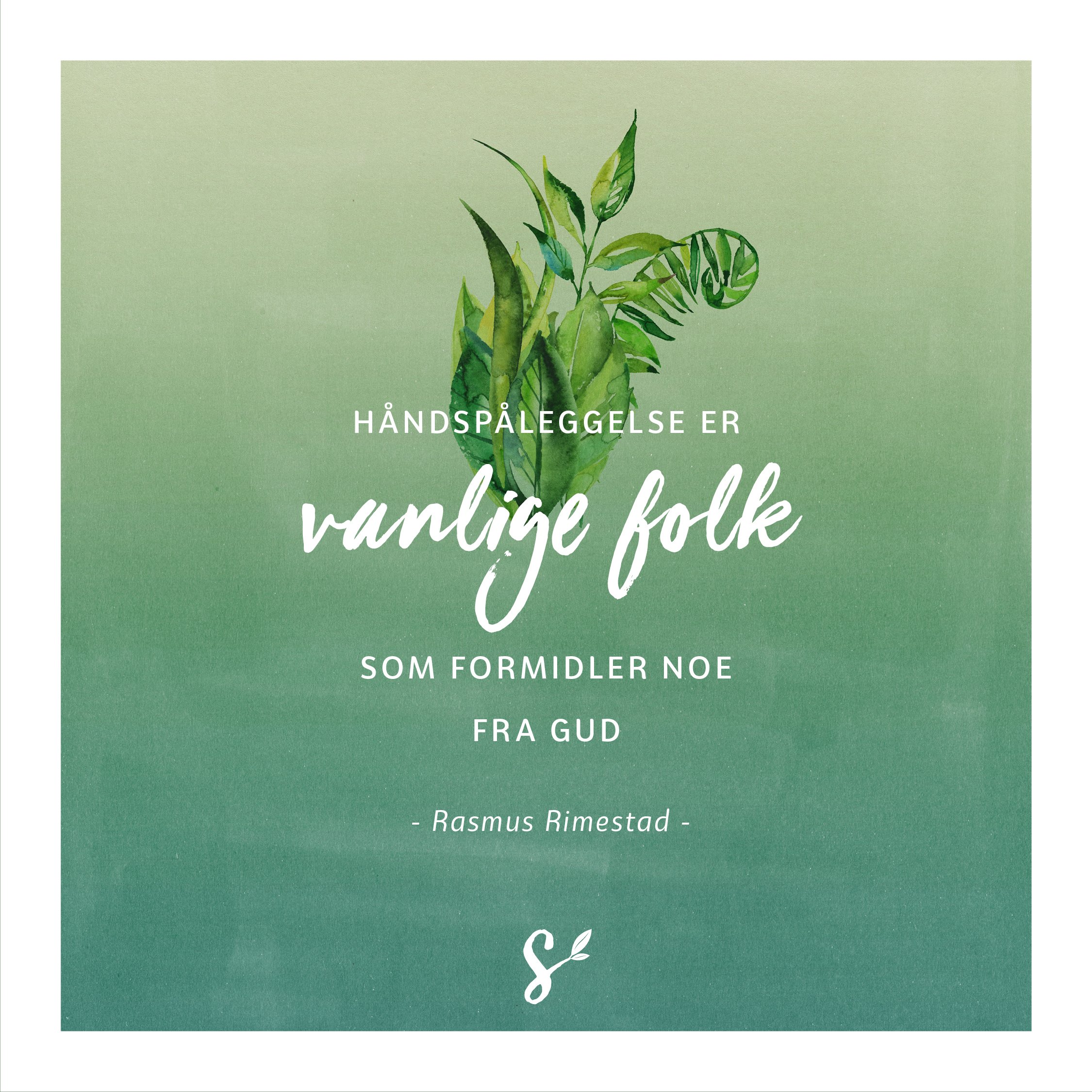 Hva er håndspåleggelse - sitatbilde