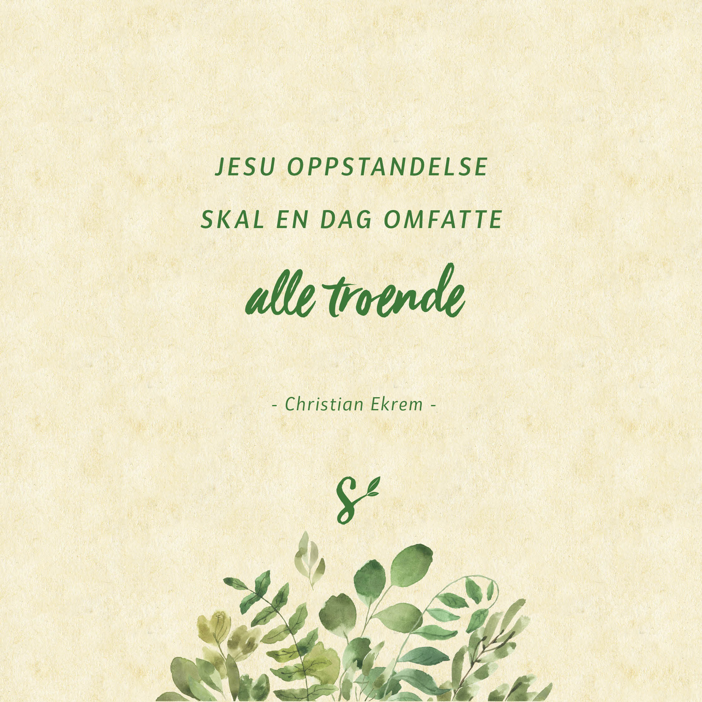 De dødes oppstandelse - sitatbilde